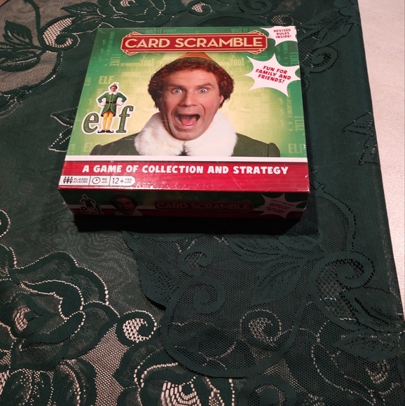 Holiday spirit with Christmas Elf The Movie Card Scramble Board game sealed - Picture 8 of 8